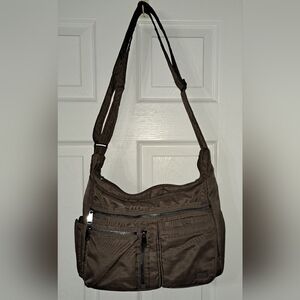 Lug Double Dutch Taupe Brown Purse